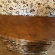 Commode style régence Louis XIV merisier