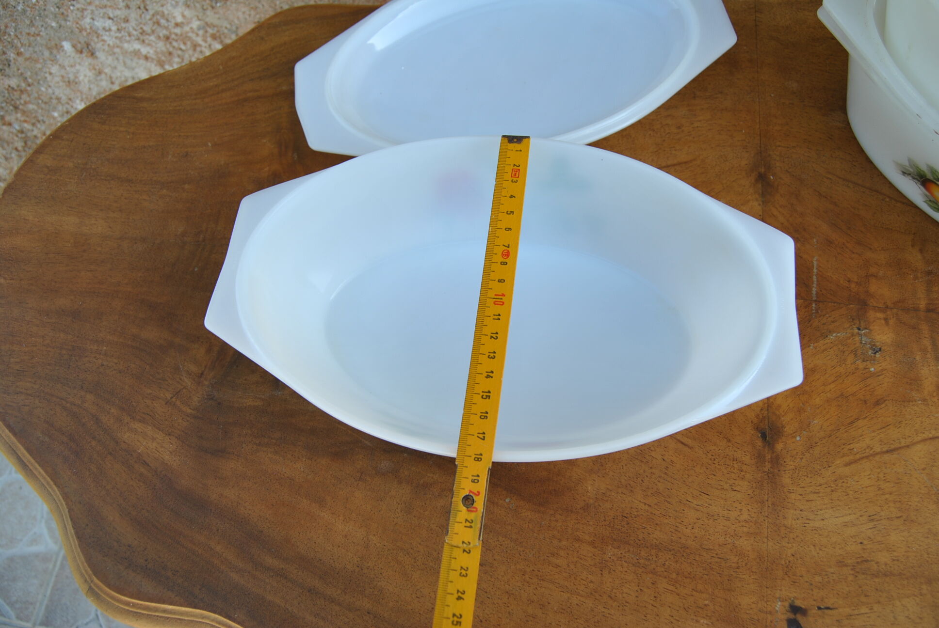 Oval dishes various models - arcopal - 70s - authentic vintage