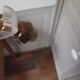 Pair of vintage bow wall lights