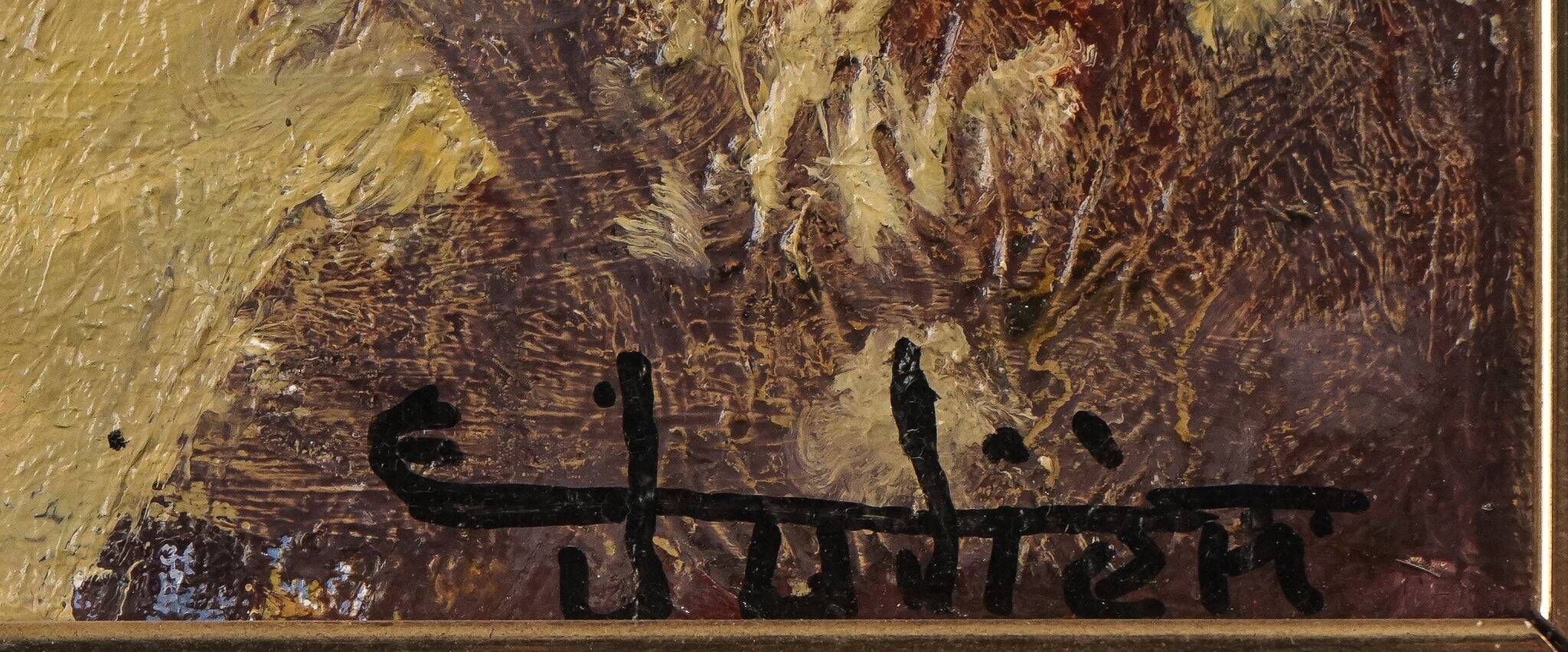 Ernest Julien Malla - Paysage d'influence fauve post-impressionniste