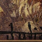 Ernest Julien Malla - Paysage d'influence fauve post-impressionniste