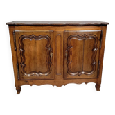 Louis XV style sideboard in fruit wood with antique 18th century elements