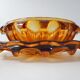 Set of 2 art deco crystal cups 1940