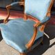 Paire fauteuils cabriolet Louis XV