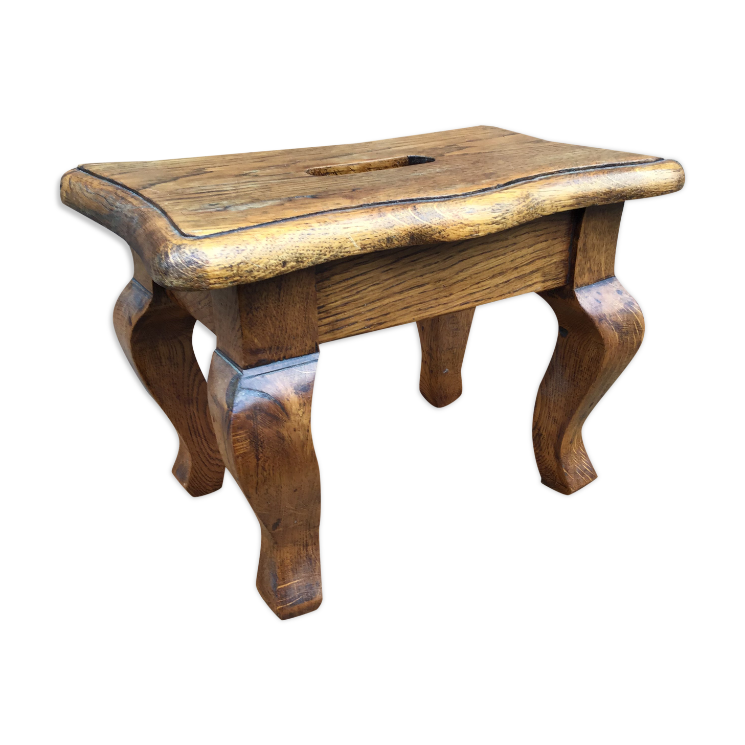 Tabouret Louis XV chêne