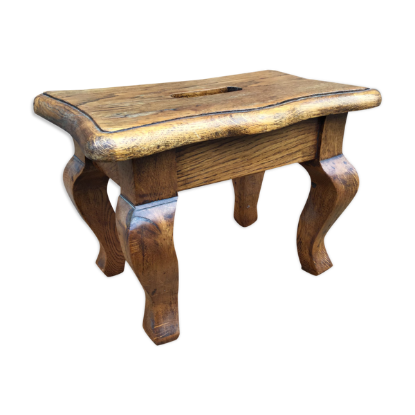 Tabouret Louis XV chêne — Beyit
