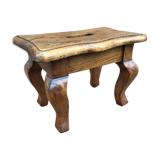 Tabouret Louis XV chêne