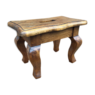 Louis XV oak stool