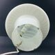 Striped glass mushroom table lamp from Peill & Putzler Germany 1970s