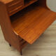 Secrétaire en teck, design danois, années 1970, production: Danemark