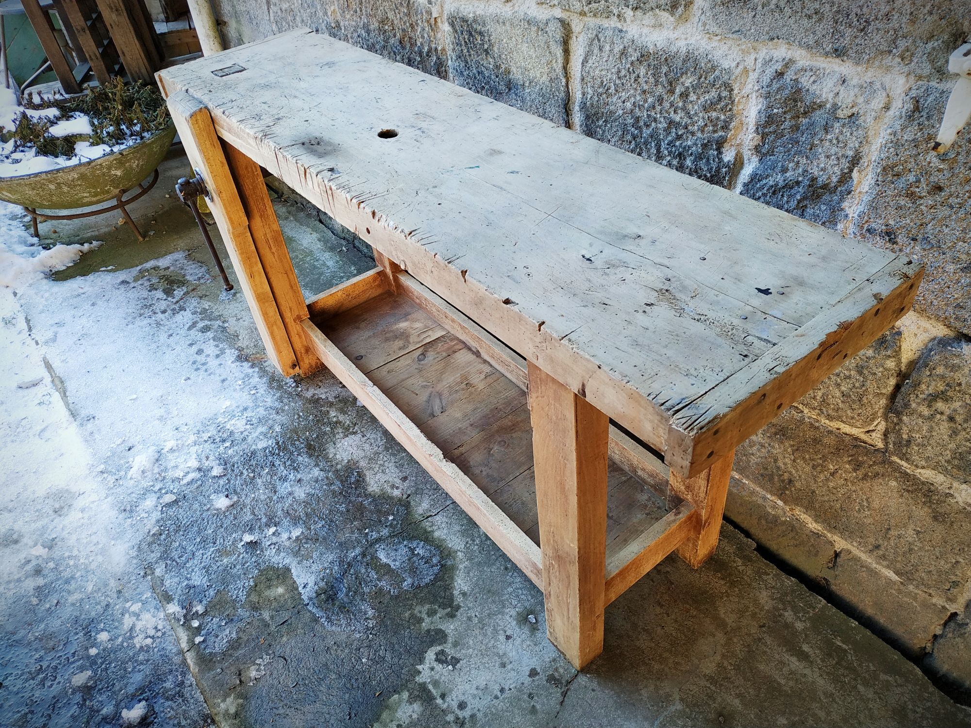 Old workbench 162 cm