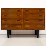 Danish Rosewood Chest of Drawers Carlo Jensen for Poul Hundevad, 1960s