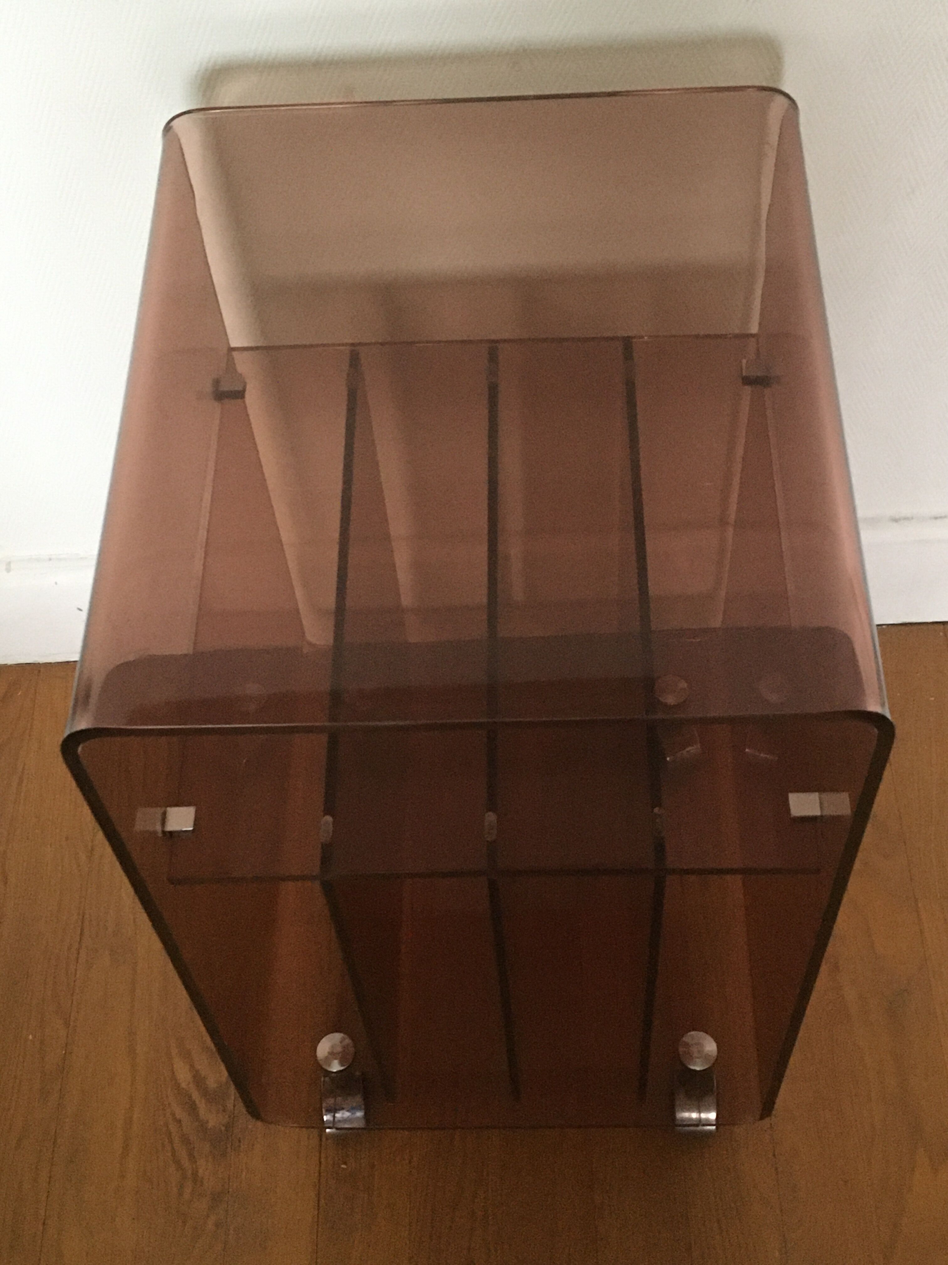 Desserte plexiglas michel dumas Roche Bobois