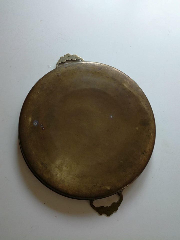 Brass serving tray