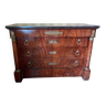 Empire chest of drawers with bronze