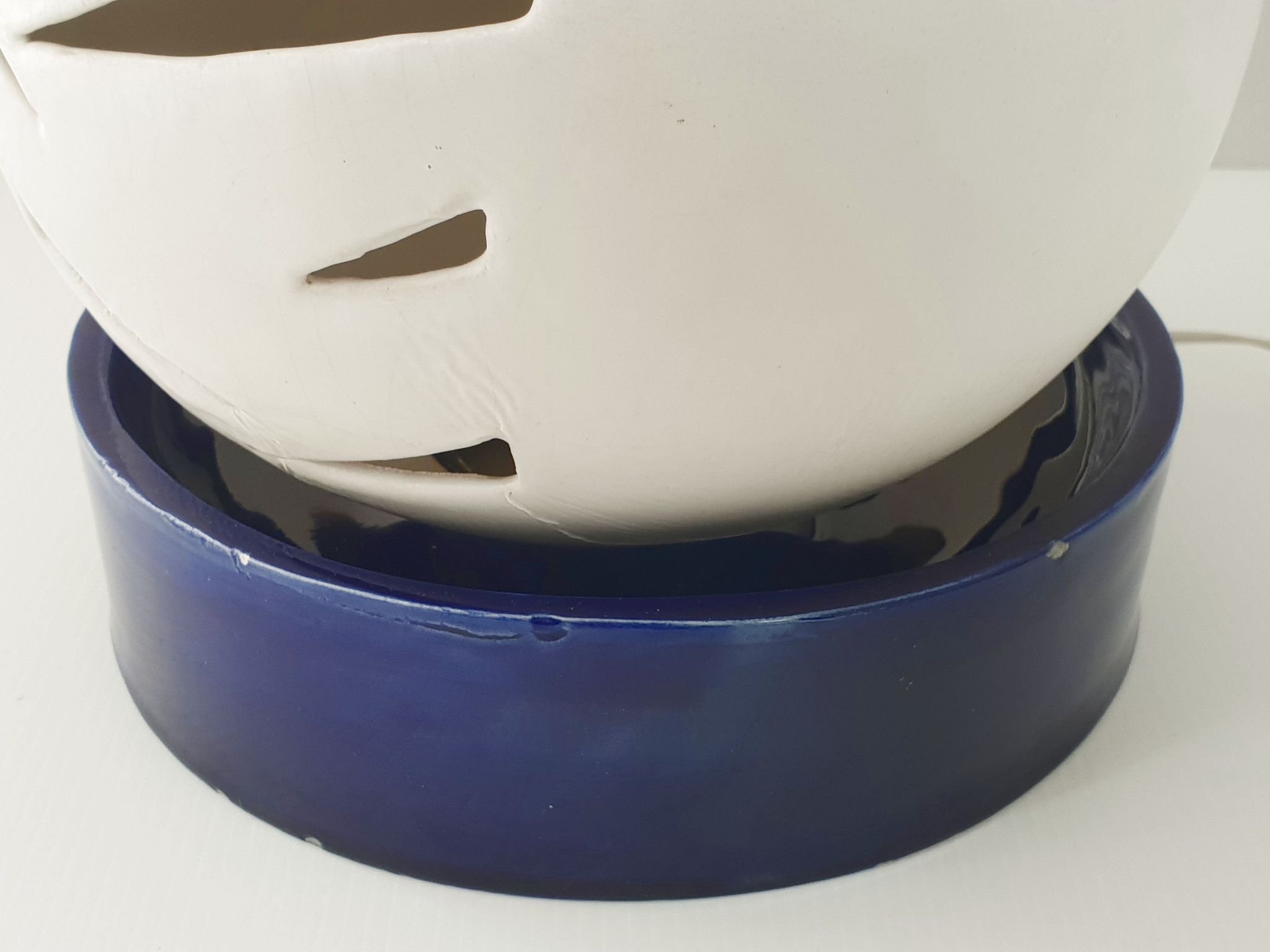 Vintage 1970 ceramic lamp