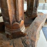 Medieval Gothic round table high period castle