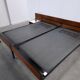 Two-person bed Japanese series Cees Braakman Pastoe and Auping with bedside table.