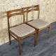 2x 60s 70s dining chair dining chair mid century Danish modern design