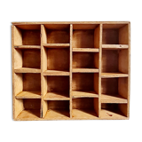 Old wooden workshop locker