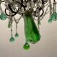 Green Murano Macaroni Chandelier 1950’s