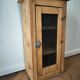 Antique pine and hammered glass confiturier - Renovated