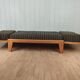 Daybed vintage pieds compas style scandinave