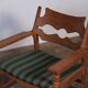 Razorblade Danish Brutalist Lounge Chair Henning Kjærnulf, 1960s Danish
