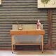 Entrance wall console or small Czech accent furniture year 70