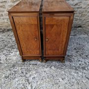 Mahogany glass sideboard, 1950