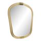 Miroir mural en verre de Murano de style italien avec torciglione torchon – Barovier