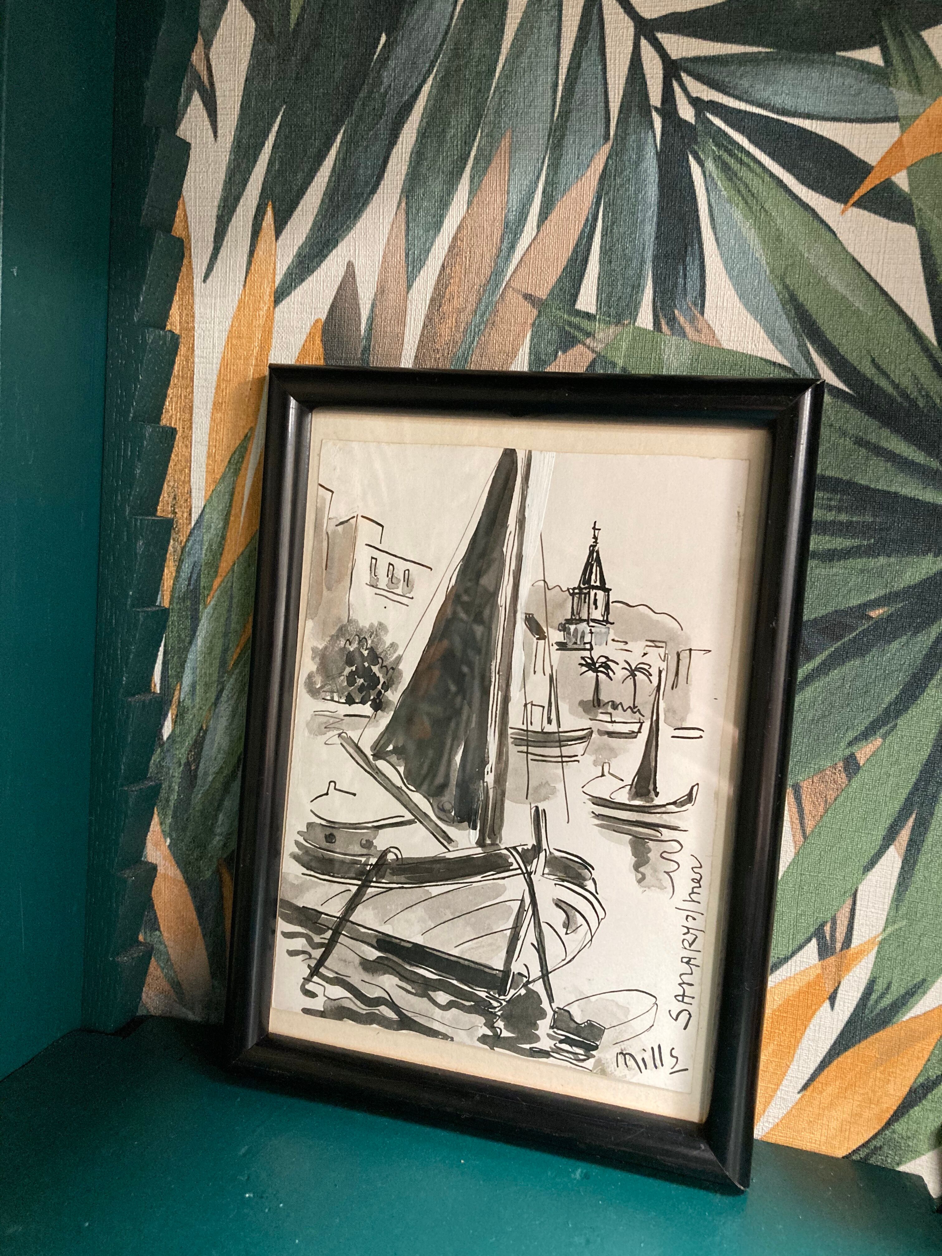 Aquarelle marine