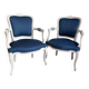 Paire de fauteuils cabriolet style Louis XV