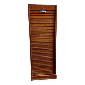 Curtain filing cabinet
