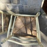 Pair of mulched armchairs Provence