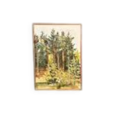 Huile sur toile suédoise – « Paysage forestier » par Ann-Cathrine Tine Lundkvist