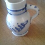 Alsatian ceramic pitcher