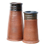 Stoneware vases by Pierre Digan La Borne 60s