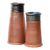 Stoneware vases by Pierre Digan La Borne 60s