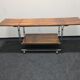 Vintage rosewood side table trolley