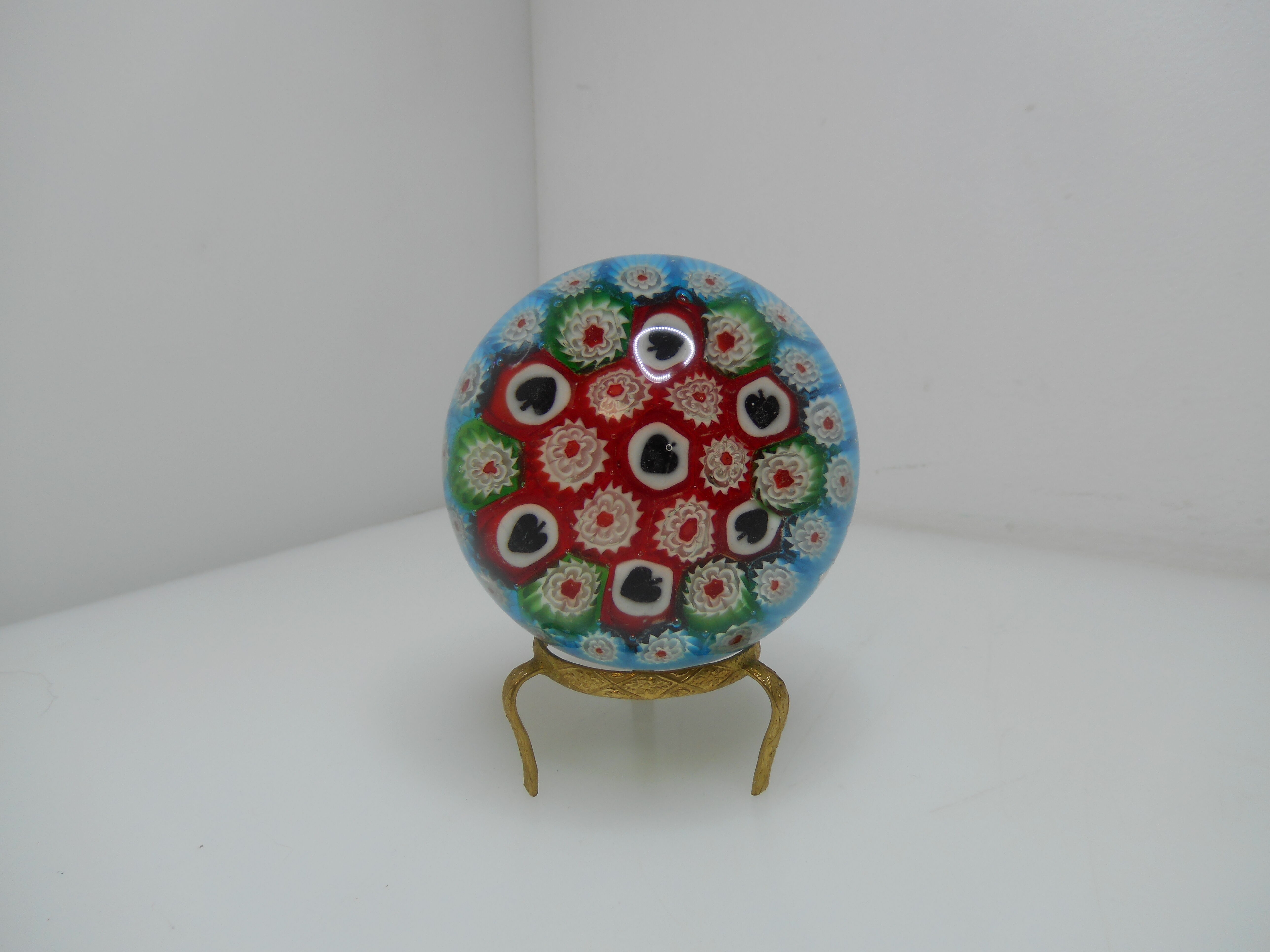 Murano Millefiori 1950 vintage press