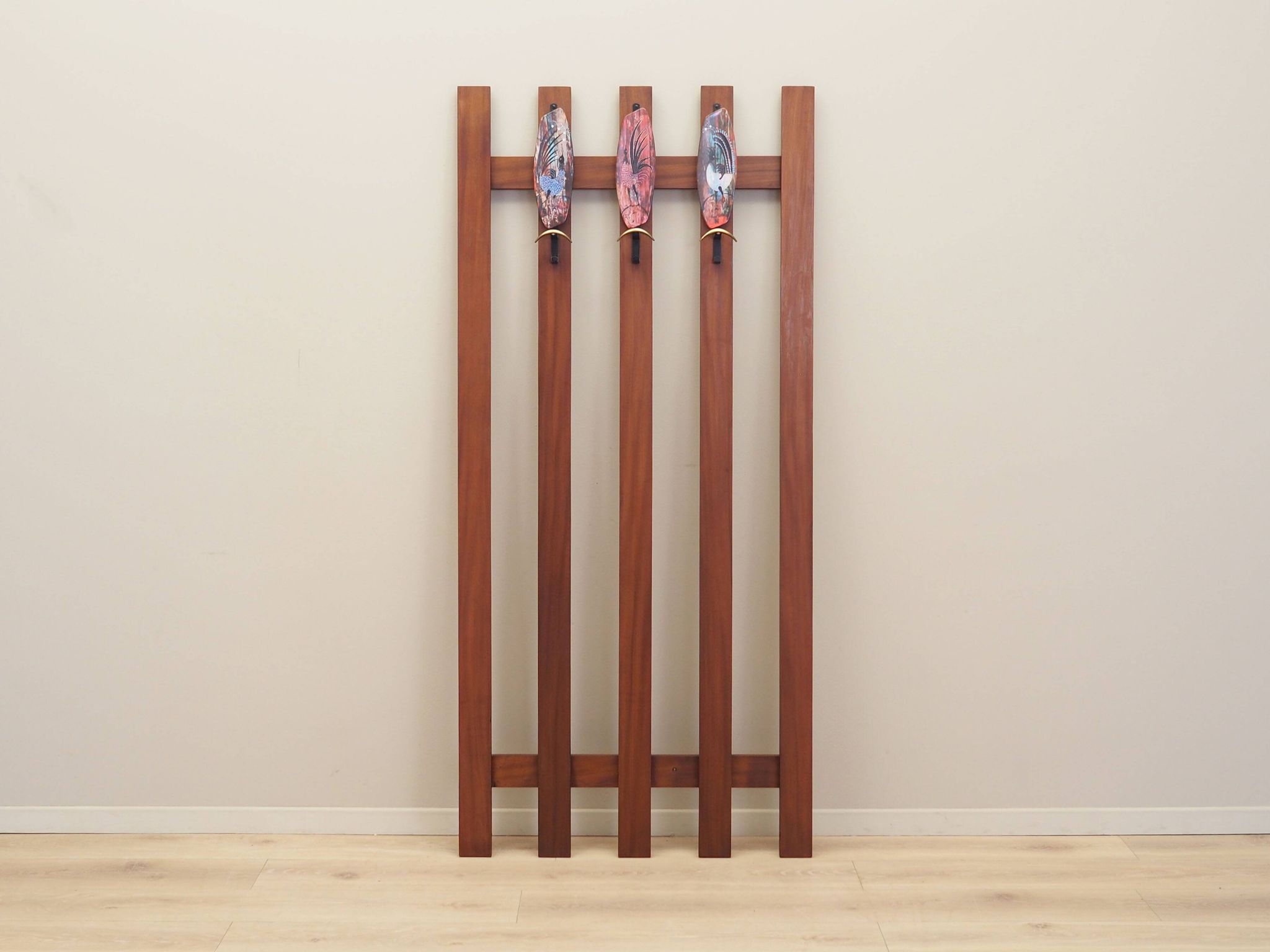 Teak hanger, Danish design, 1970s, production: Denmark