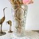 Vintage Art Deco style glass vase