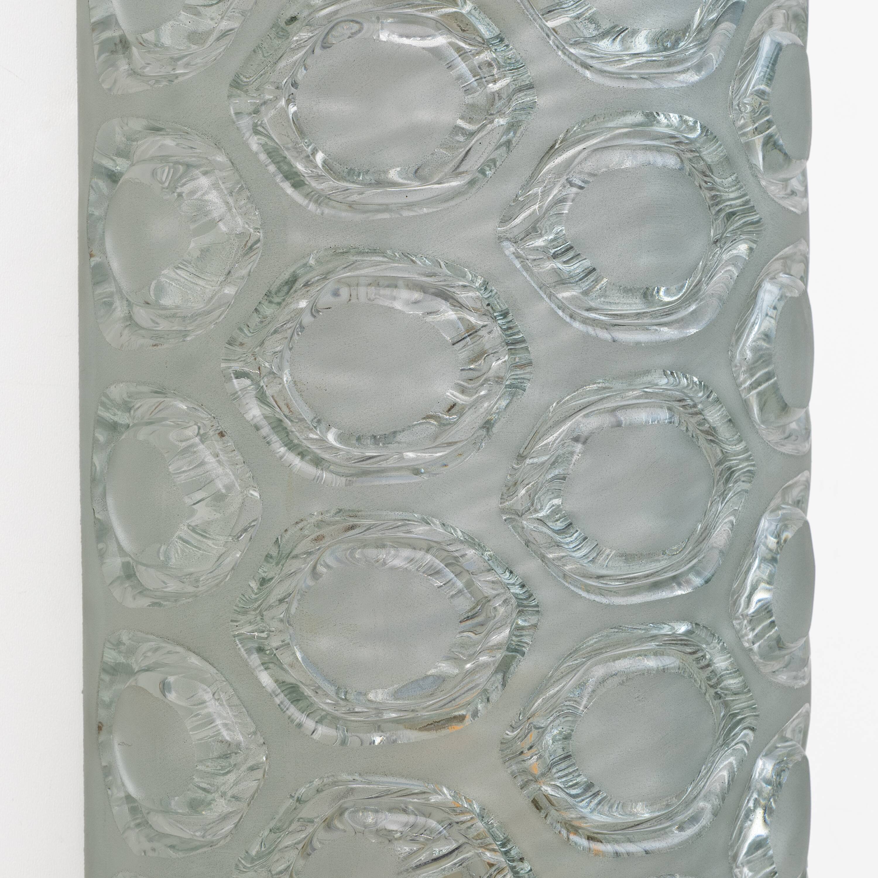 Pair of Modern Light Green Murano Glass Sconces