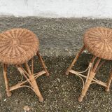 Pair vintage stools