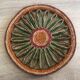 Set of 3 underwear of vintage braided straw dishes