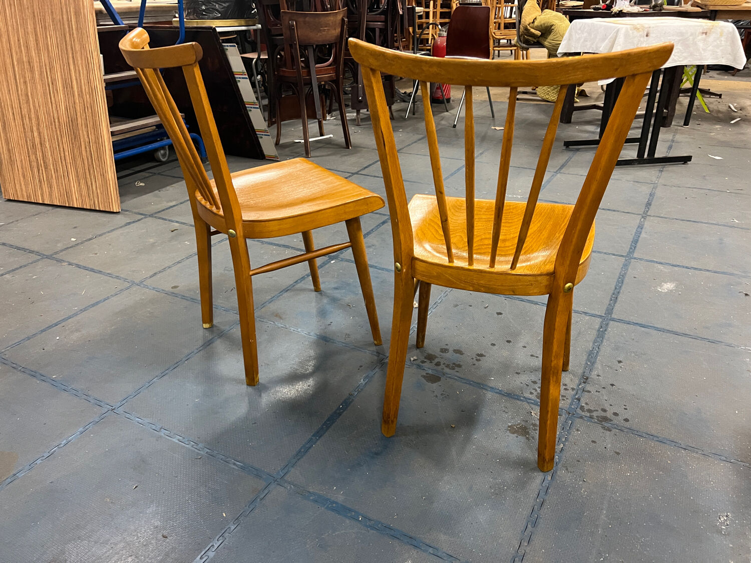 Pair of Scandinavian chairs