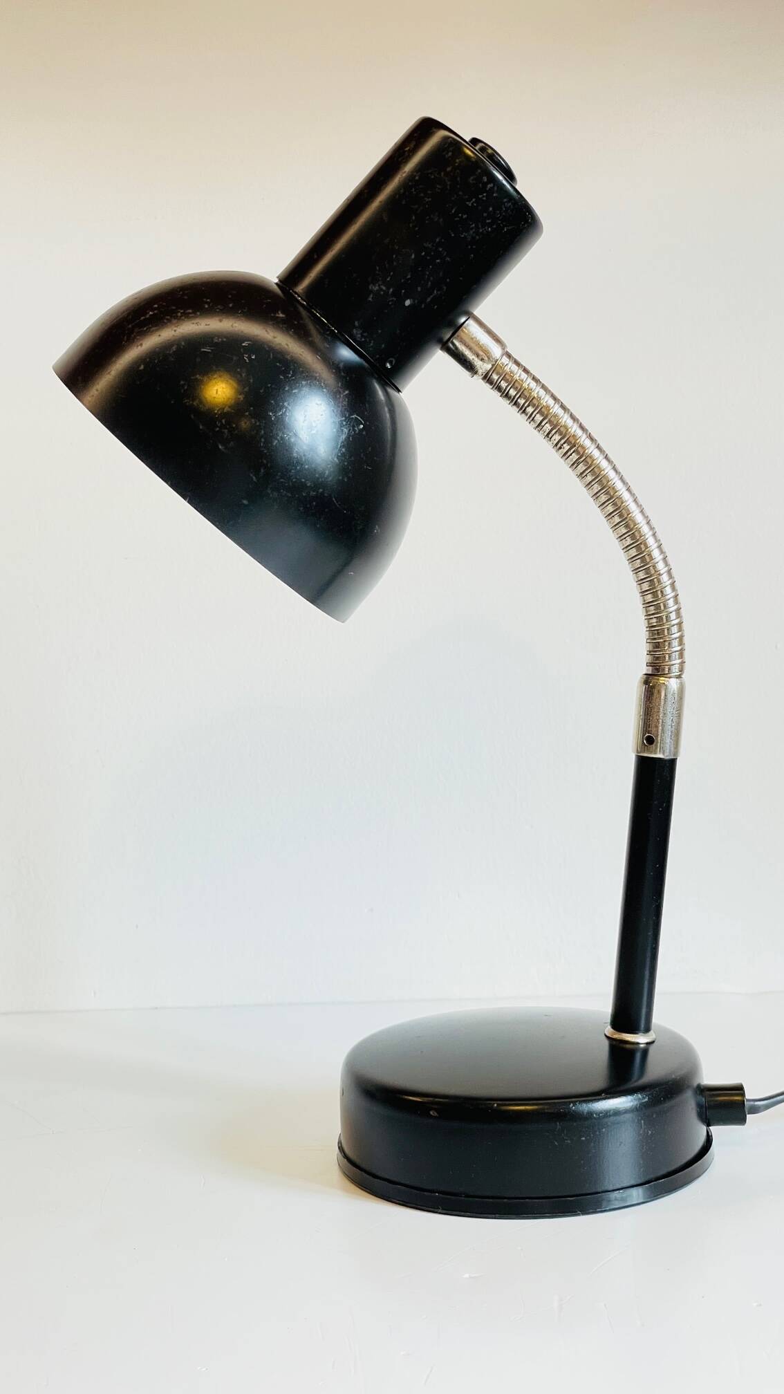 Lampe de bureau industrielle vintage