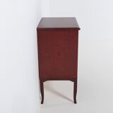 1970s low-sideboard and mirror entrance set, Sweden