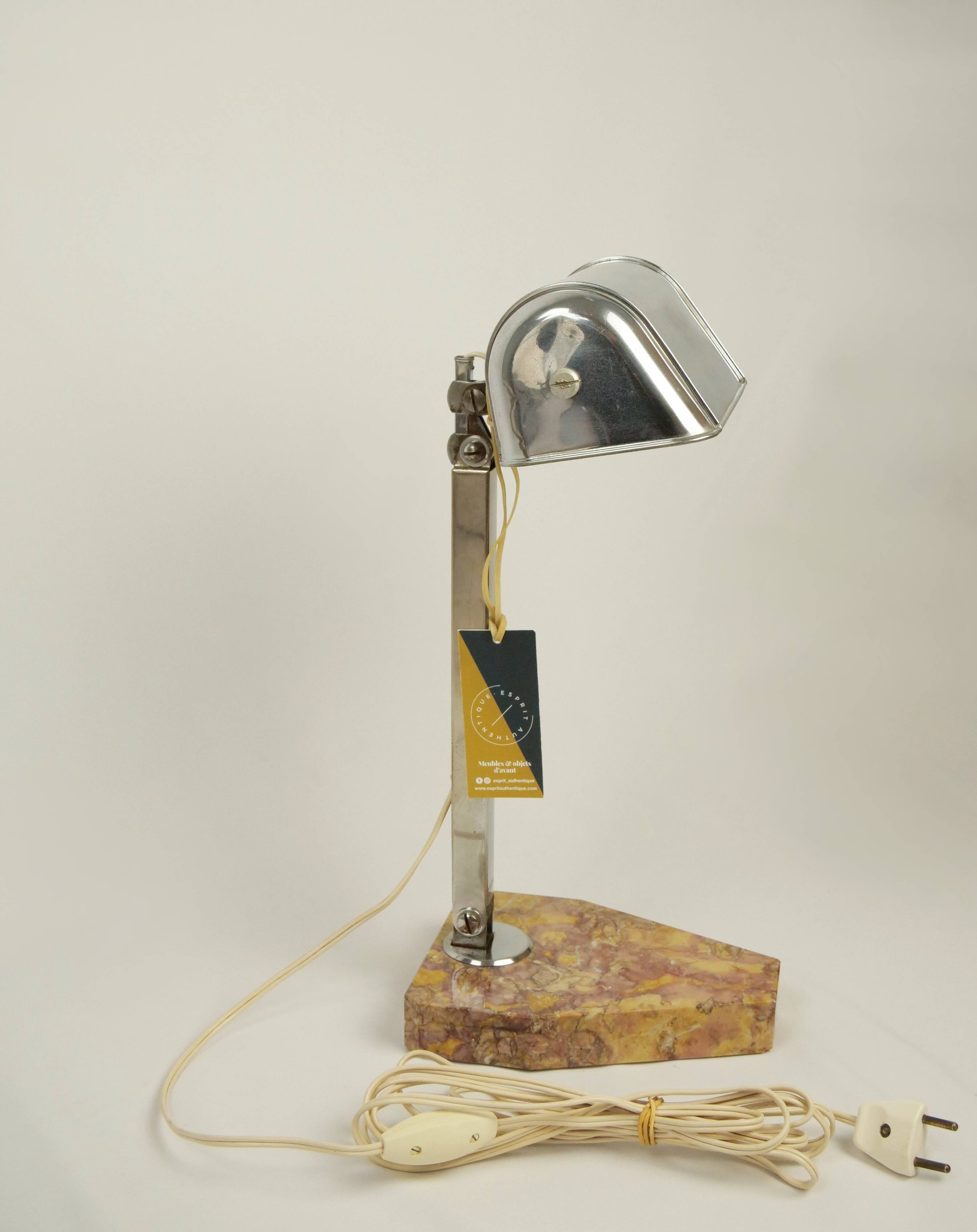 “Artisanat Français” brand lamp, 1940s